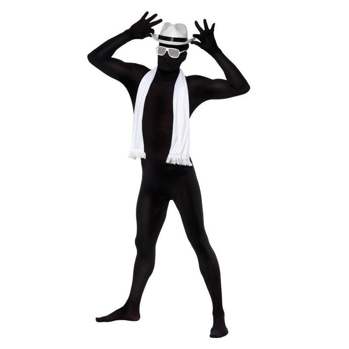 Second Skin Suit Black - Jokers Costume Mega Store