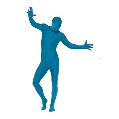 Second Skin Suit, Blue - Jokers Costume Mega Store