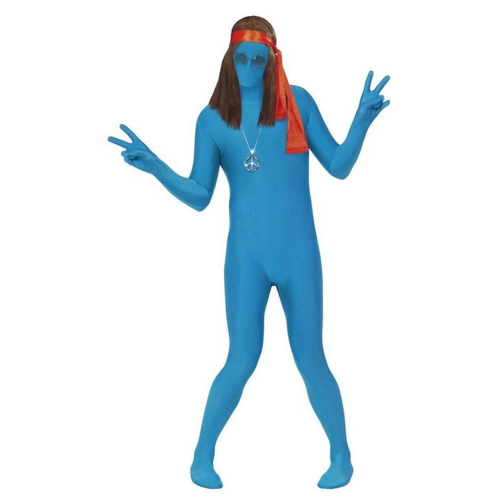 Second Skin Suit, Blue - Jokers Costume Mega Store