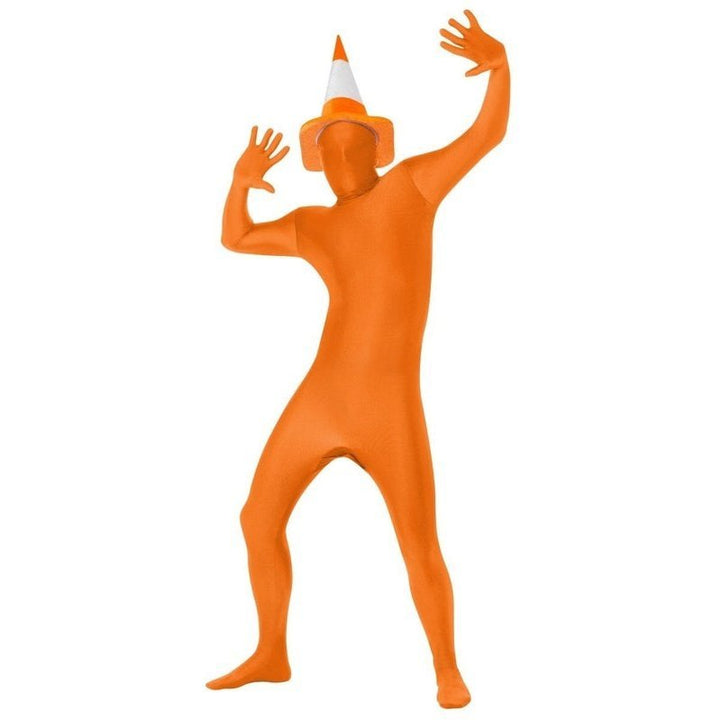 Second Skin Suit, Orange - Jokers Costume Mega Store