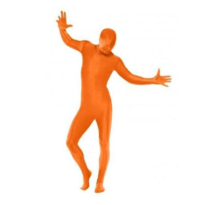 Second Skin Suit, Orange - Jokers Costume Mega Store