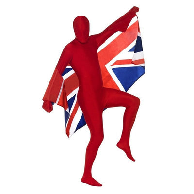 Second Skin Suit, Red - Jokers Costume Mega Store