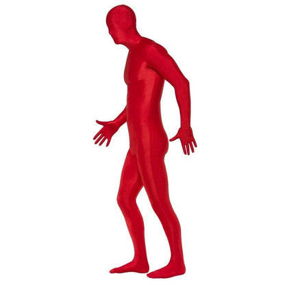Second Skin Suit, Red - Jokers Costume Mega Store