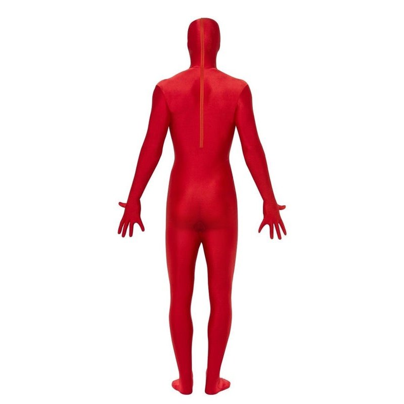 Second Skin Suit, Red - Jokers Costume Mega Store