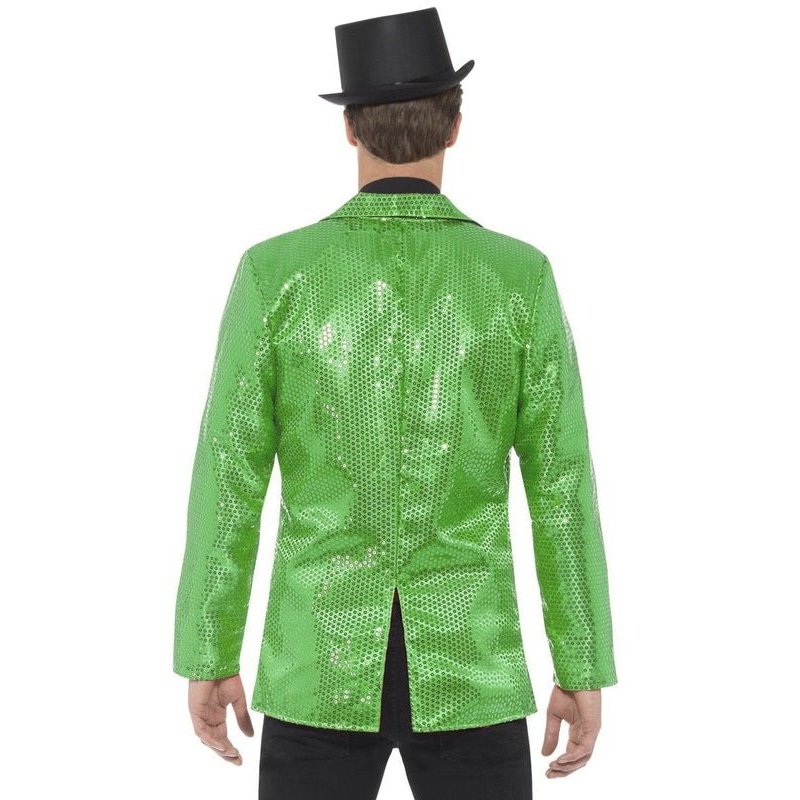 Sequin Jacket, Green - Jokers Costume Mega Store
