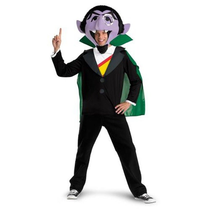 Sesame Street Count Ad 42 46 - Jokers Costume Mega Store