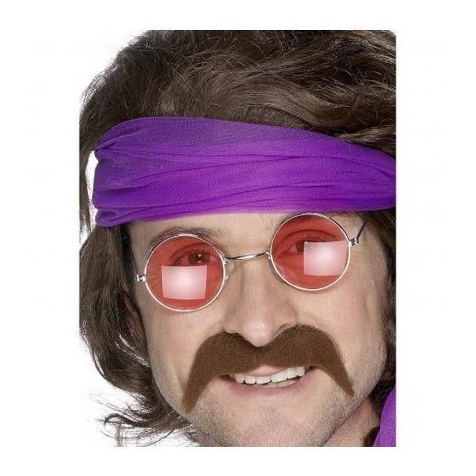 Seventies Tash - Brown - Jokers Costume Mega Store