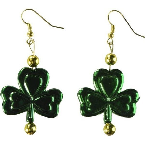 Shamrock Dangling E/Rings - Jokers Costume Mega Store