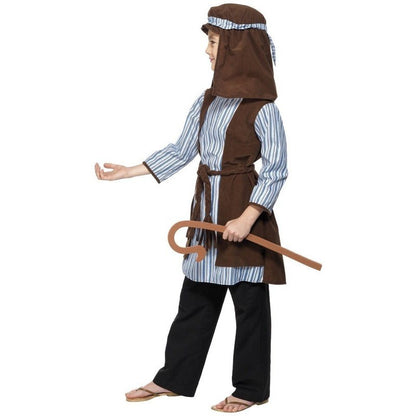 Shepherd Costume, Blue And Brown - Jokers Costume Mega Store