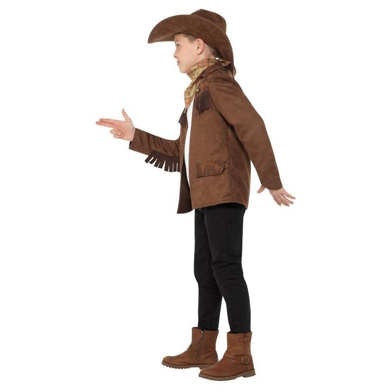 Sheriff Boy Costume, Brown - Jokers Costume Mega Store