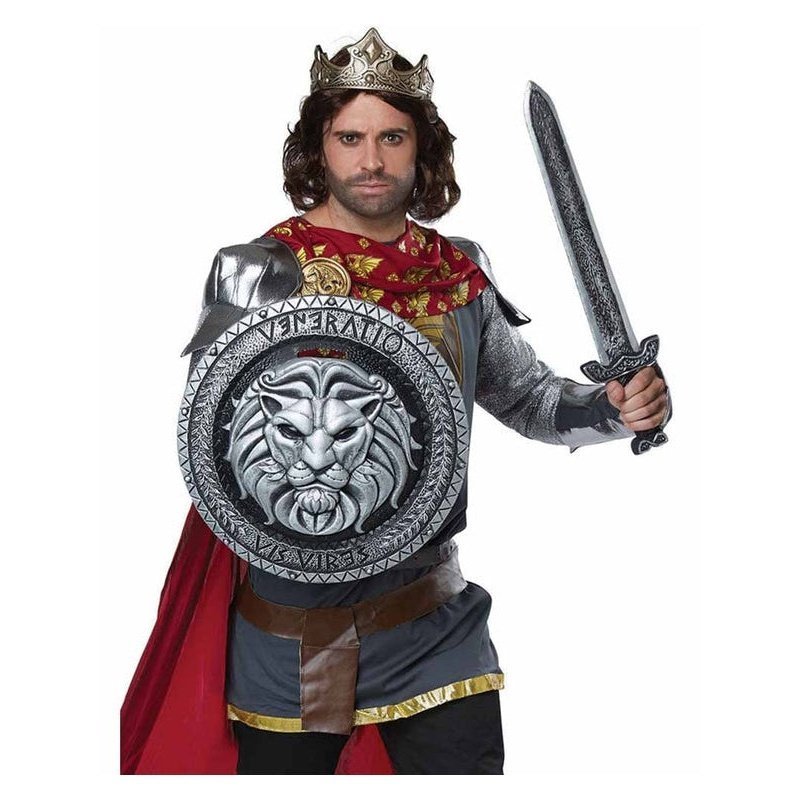 Shield Of Thrones Shield & Sword 18" - Jokers Costume Mega Store