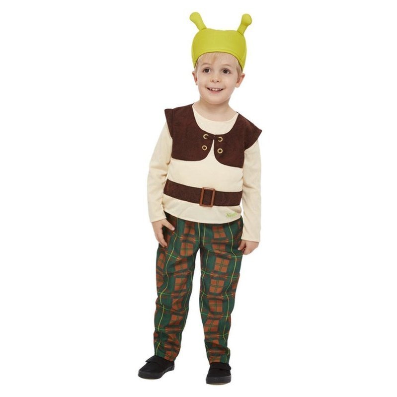 Shrek Costume, Green, Toddler - Jokers Costume Mega Store