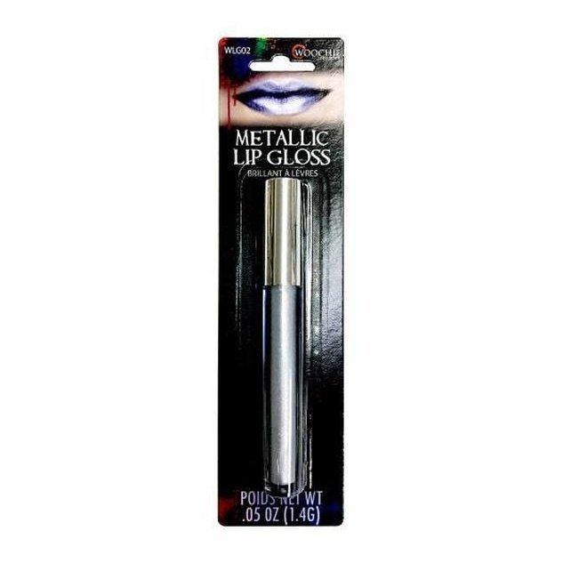 Silver Metallic Lip Gloss - Jokers Costume Mega Store