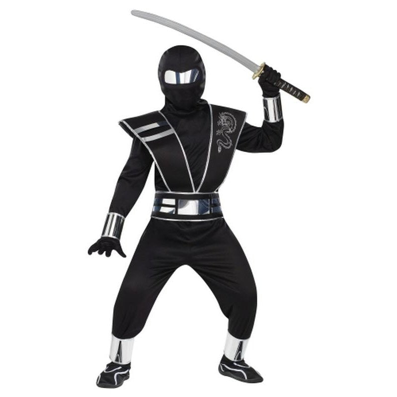 Silver Mirror Ninja Child Costume - Jokers Costume Mega Store