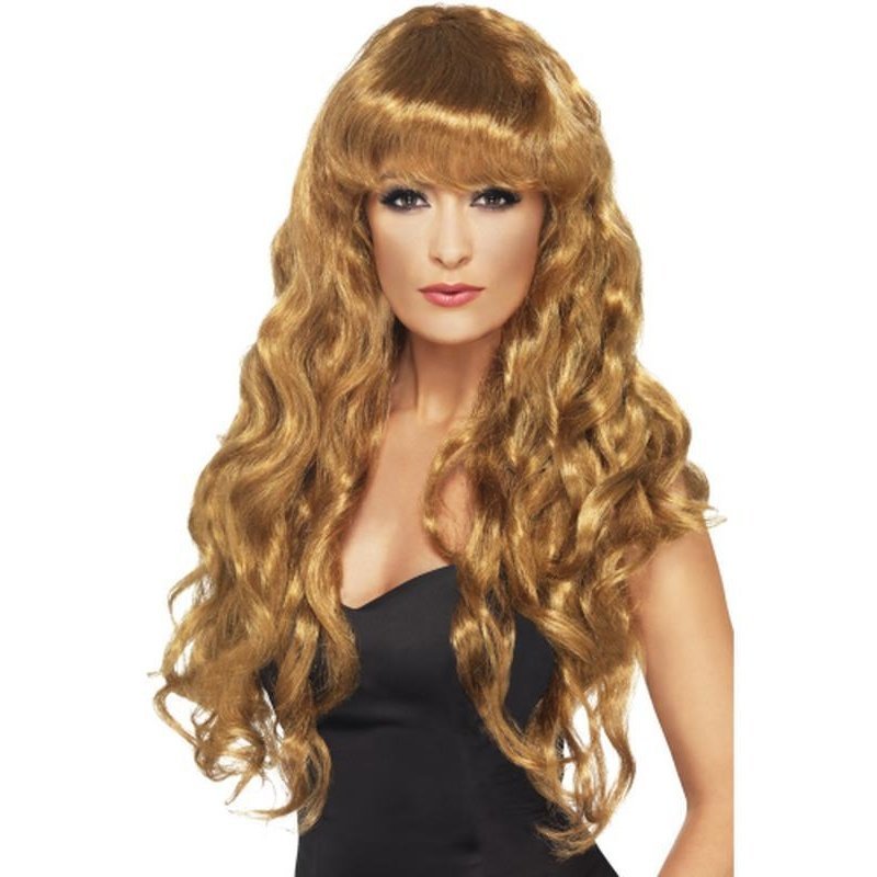 Siren Wig - Brown, Long - Jokers Costume Mega Store