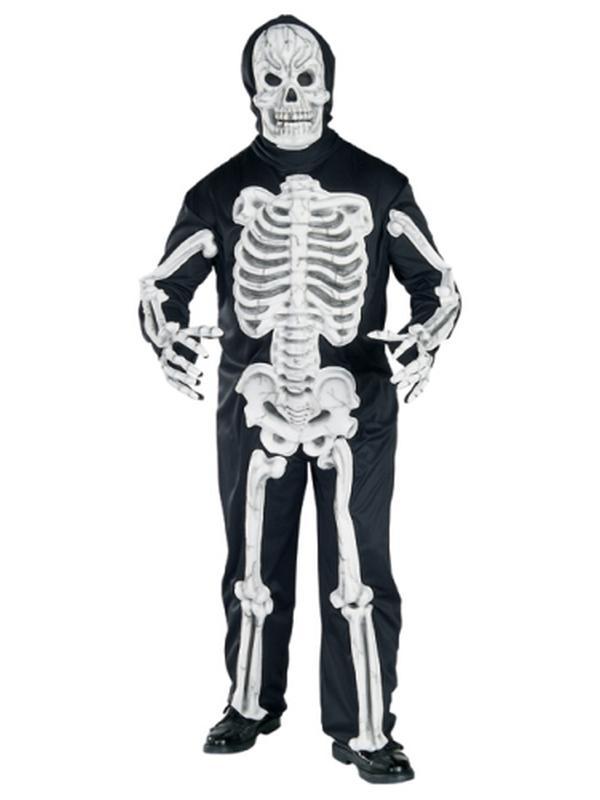 Skeleton Costume Size Std. - Jokers Costume Mega Store