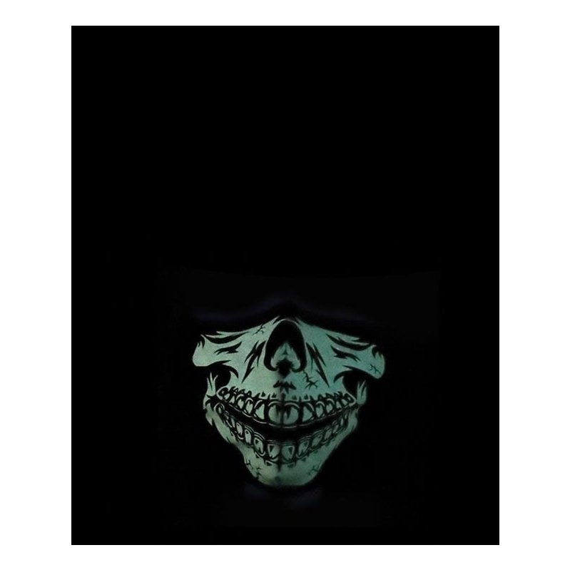 Skeleton Face Mask - Jokers Costume Mega Store