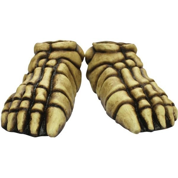 Skeleton Feet Bone Color - Jokers Costume Mega Store