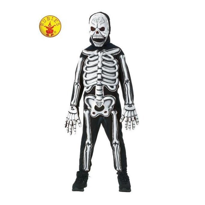 Skeleton Glow In The Dark Costume, Child - Jokers Costume Mega Store