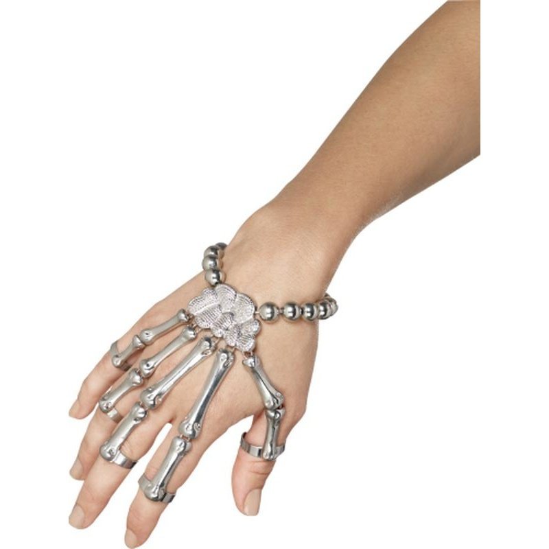 Skeleton Hand Bracelet - Jokers Costume Mega Store