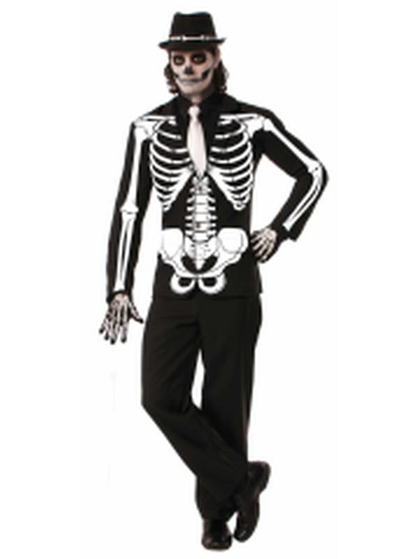 Skeleton Jacket Size Std - Jokers Costume Mega Store