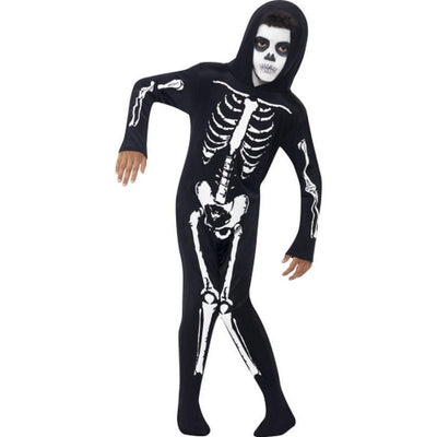 Skeleton Kids Costume, All in One - Jokers Costume Mega Store