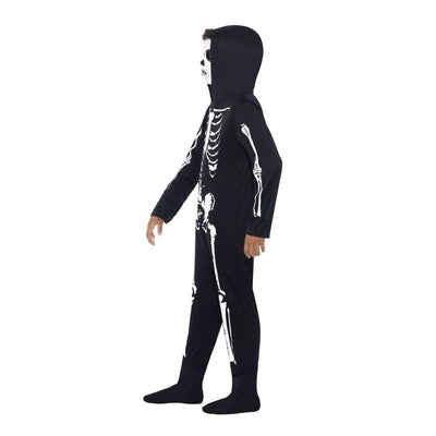 Skeleton Kids Costume, All in One - Jokers Costume Mega Store
