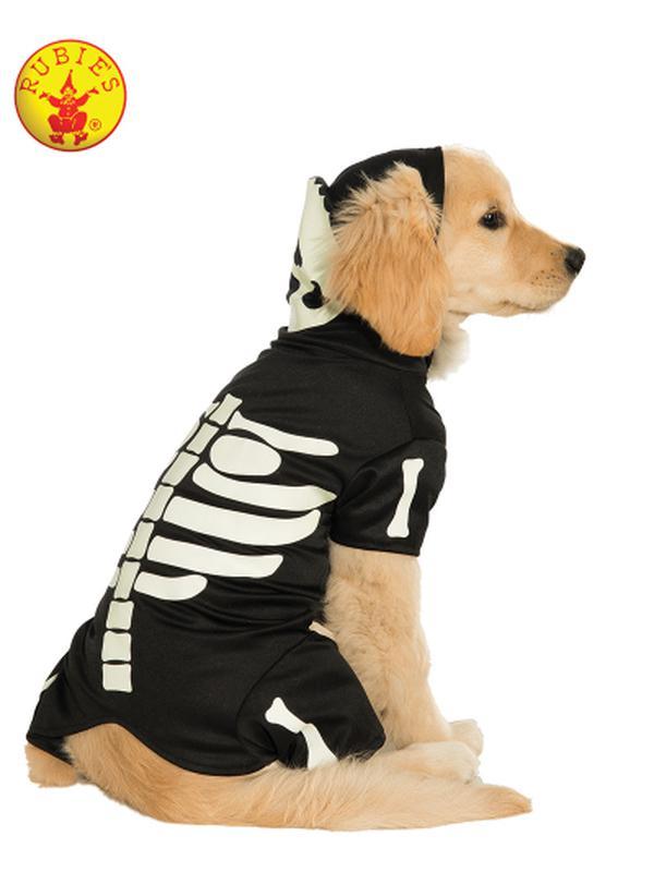 Skeleton Pet Hoodie Size S - Jokers Costume Mega Store