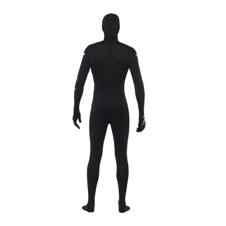 Skeleton Second Skin Costume, Adult - Jokers Costume Mega Store