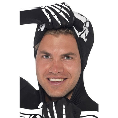 Skeleton Second Skin Costume, Adult - Jokers Costume Mega Store