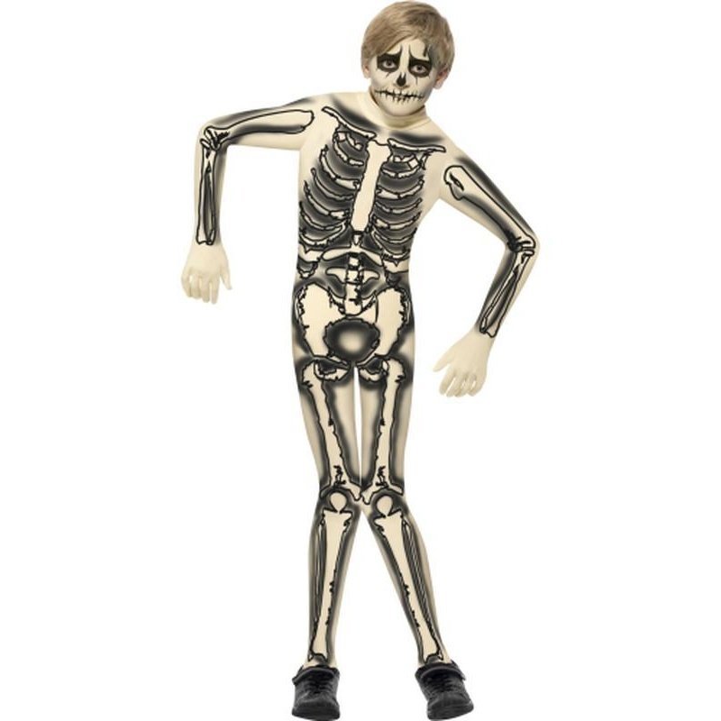 Skeleton Second Skin Costume, Child - Jokers Costume Mega Store