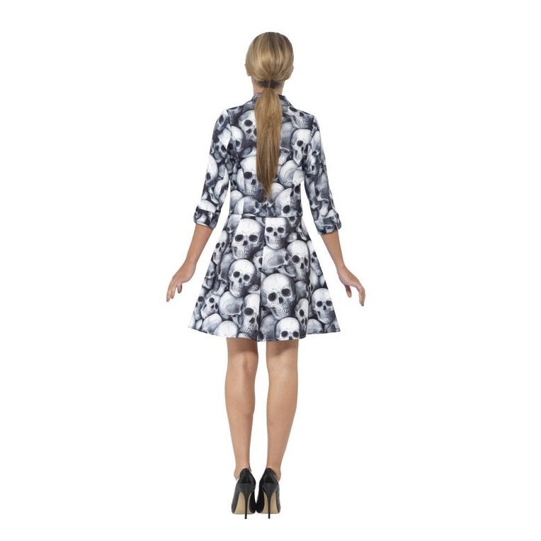 Skeleton Suit Dress - Jokers Costume Mega Store