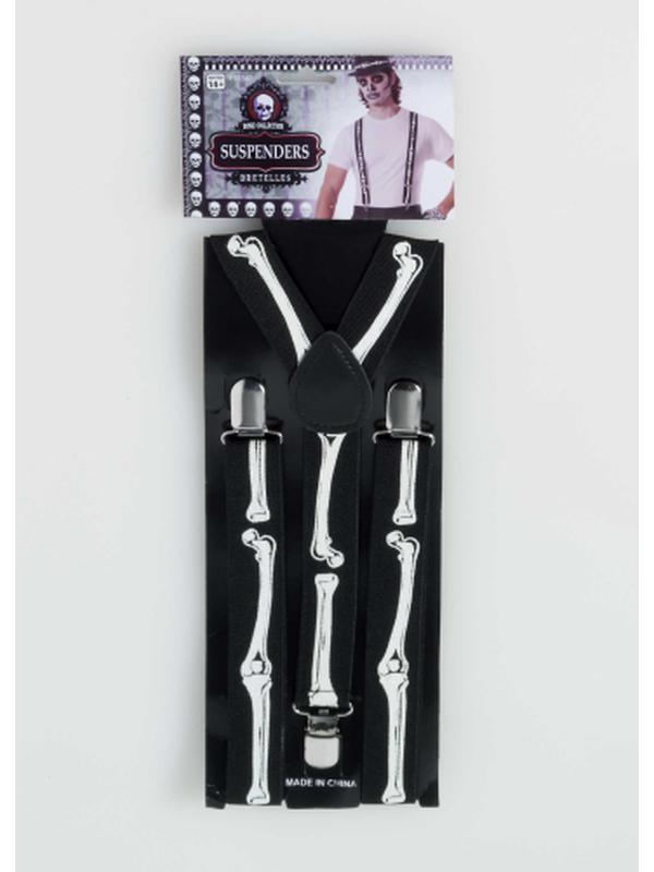 Skeleton Suspenders - Jokers Costume Mega Store