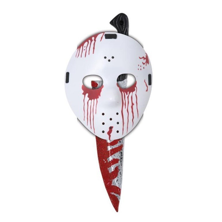 Slasher Hockey Mask & Knife - Jokers Costume Mega Store