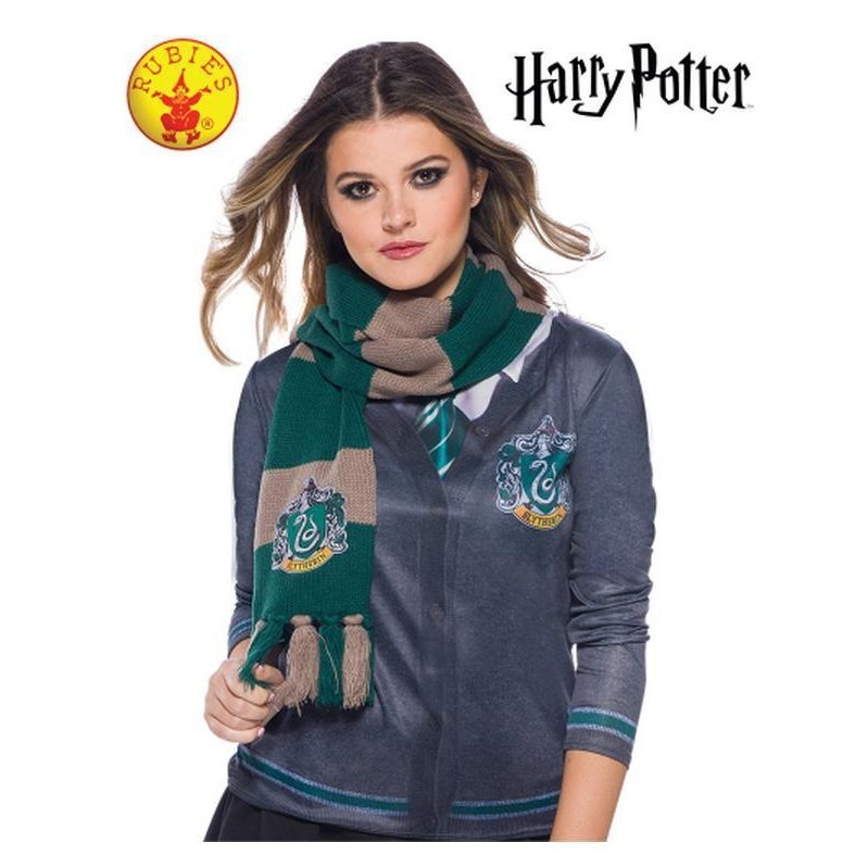Slyherin Deluxe Scarf One Size - Jokers Costume Mega Store