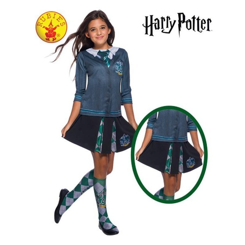Slytherin Child Skirt One Size - Jokers Costume Mega Store