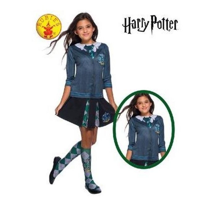 Slytherin Costume Top Size M - Jokers Costume Mega Store