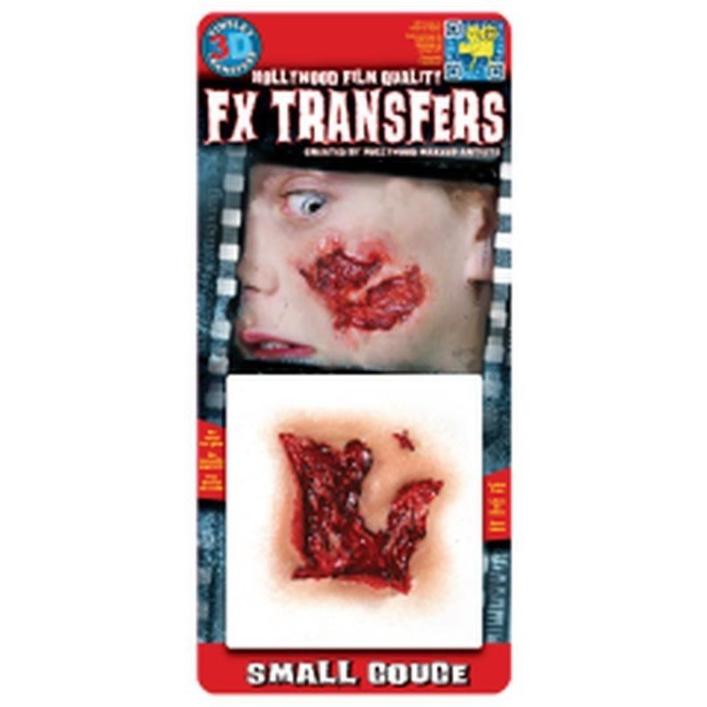 Small Gouge - 3D FX Transfer - Small - Jokers Costume Mega Store