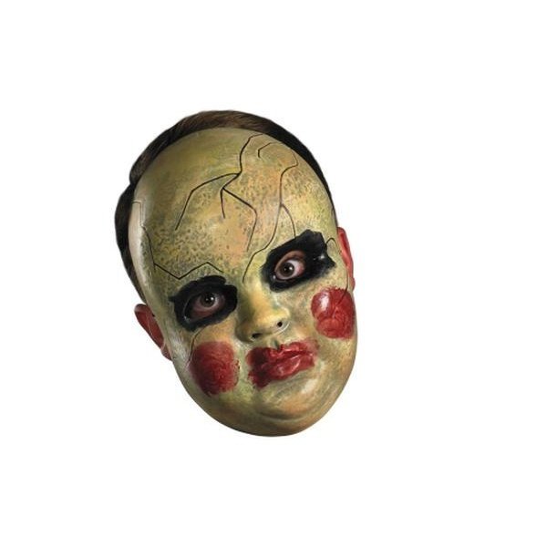 Smeary Doll Face Adult Mask - Jokers Costume Mega Store