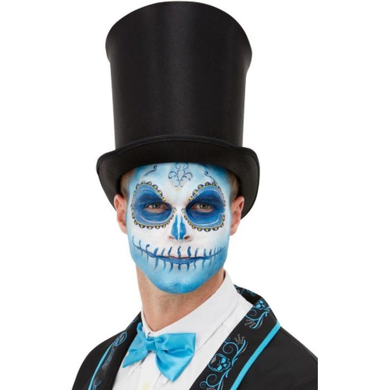 Smiffys Make Up Fx, Day Of The Dead Kit, Aqua - Jokers Costume Mega Store