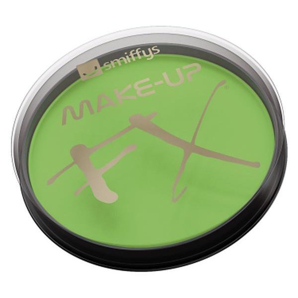 Smiffys Make Up Fx, Lime Green, Aqua Face And Body Paint - Jokers Costume Mega Store