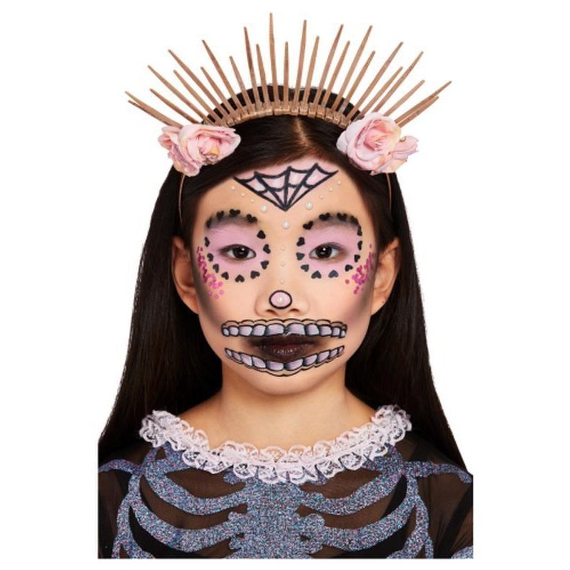 Smiffys Make Up Fx, Pastel Dotd Kit, Aqua - Jokers Costume Mega Store