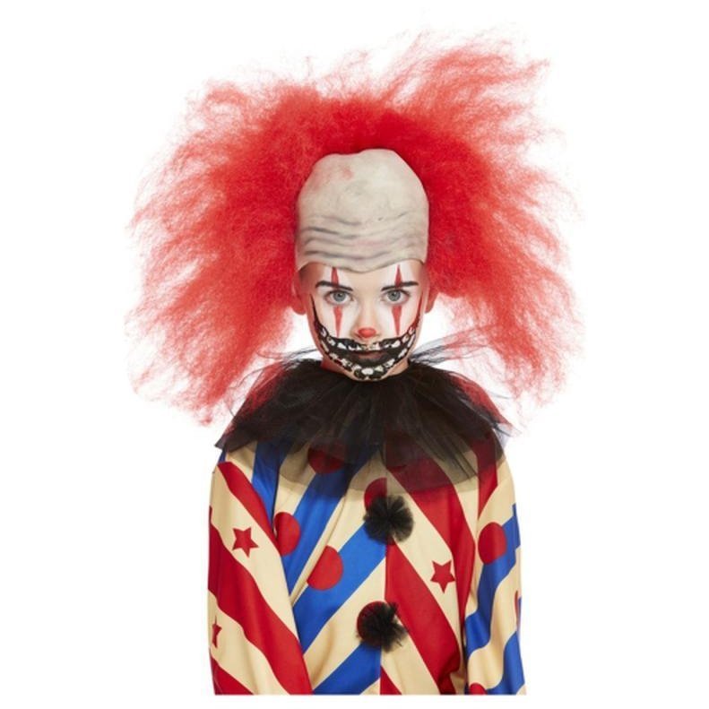 Smiffys Make Up Fx, Scary Clown Kit, Aqua - Jokers Costume Mega Store