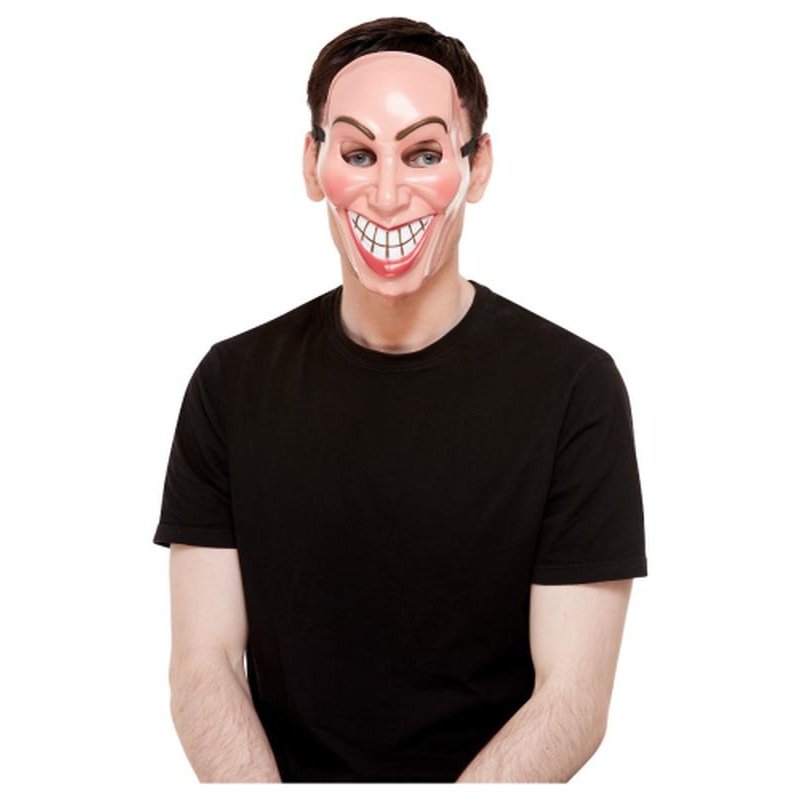 Smiler Mask, Male, Beige - Jokers Costume Mega Store