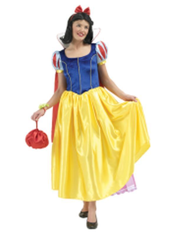 Snow White Deluxe Adult Costume Size L - Jokers Costume Mega Store