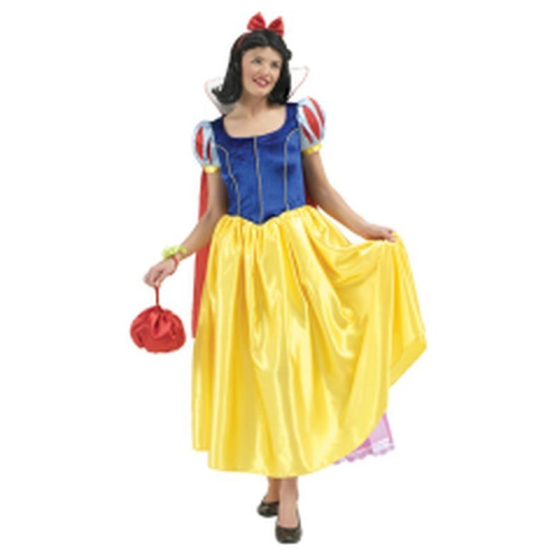 Snow White Deluxe Adult Costume Size L - Jokers Costume Mega Store