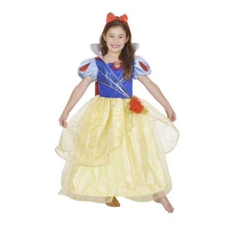 Snow White Glitter & Glow Size 4 6 - Jokers Costume Mega Store