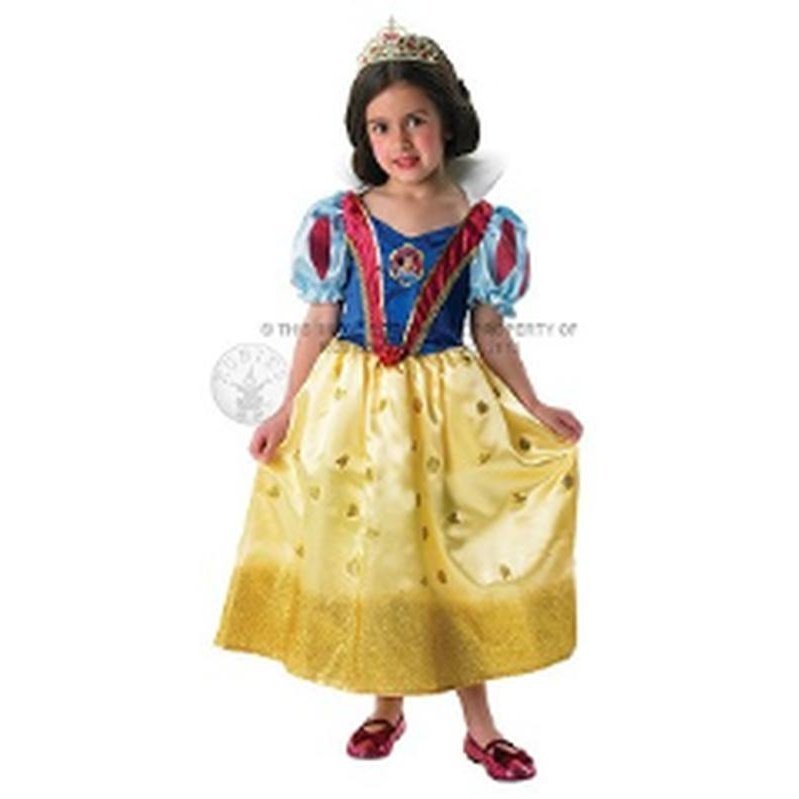 Snow White Glitter Size 4 6 - Jokers Costume Mega Store