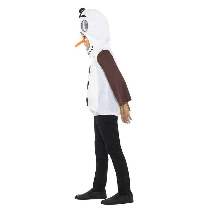Snowman Costume, with Tabard, Carrot Nose - Jokers Costume Mega Store