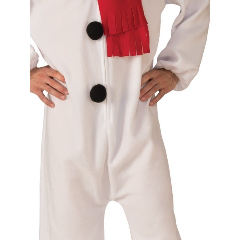 Snowman Onesie Jumpsuit, Adult - Jokers Costume Mega Store